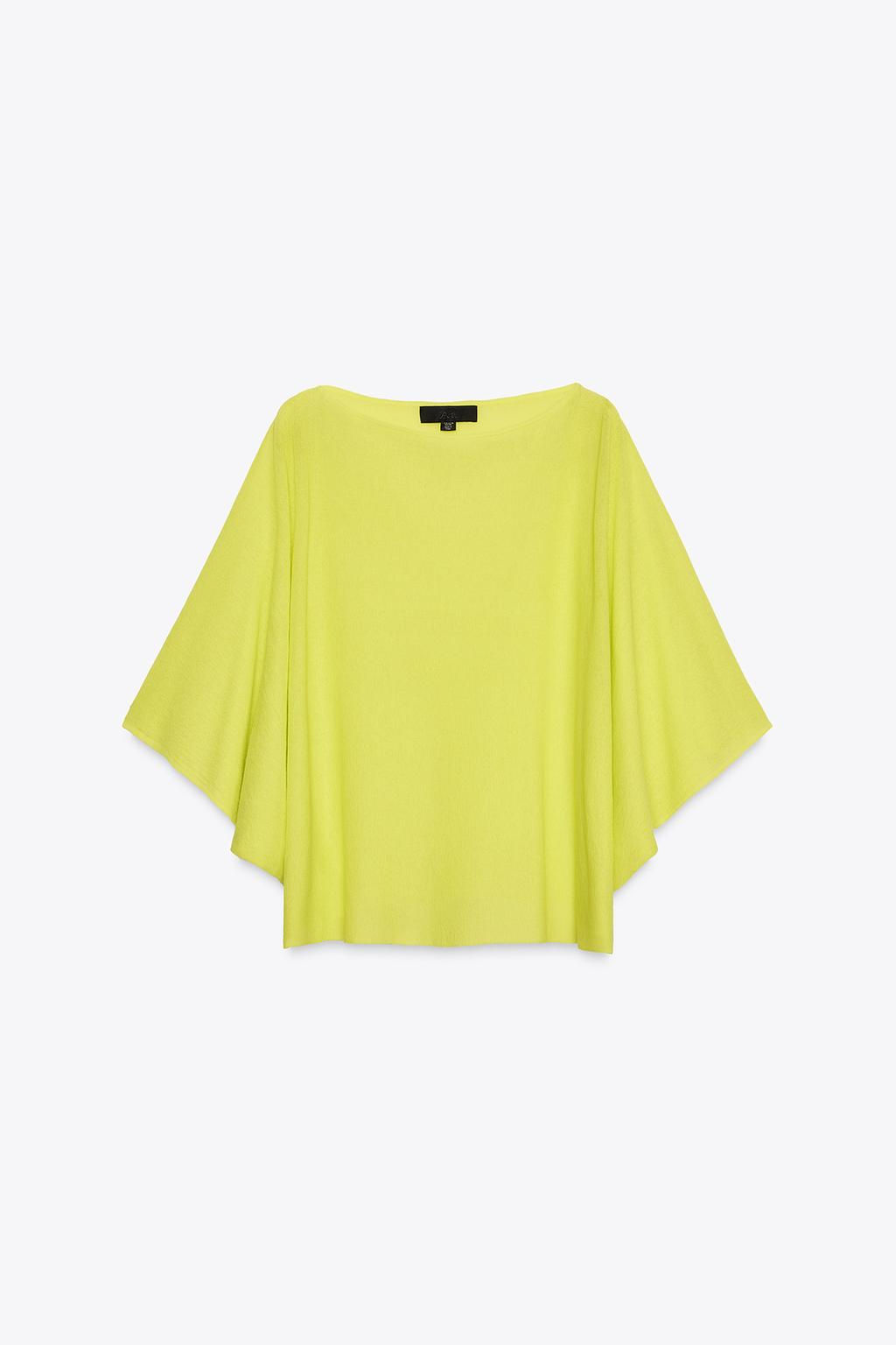PLAIN KNIT LAYER TOP - Zara фото 10