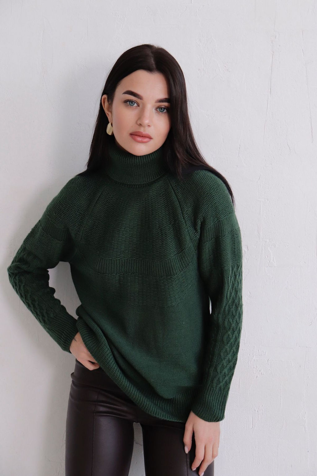 10649 Свитер изумрудный - Martichelli фото 22