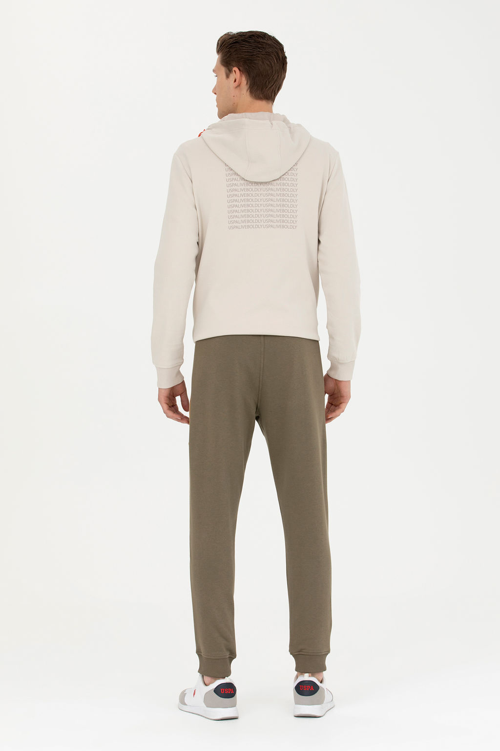 Мужские спортивные штаны цвета хаки - U.s. polo assn фото 16