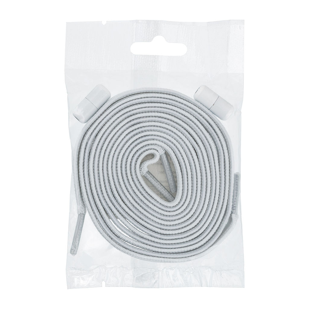 BLITZ шнурки эластичные с застежкой GBG-006 6 мм №2 Белый