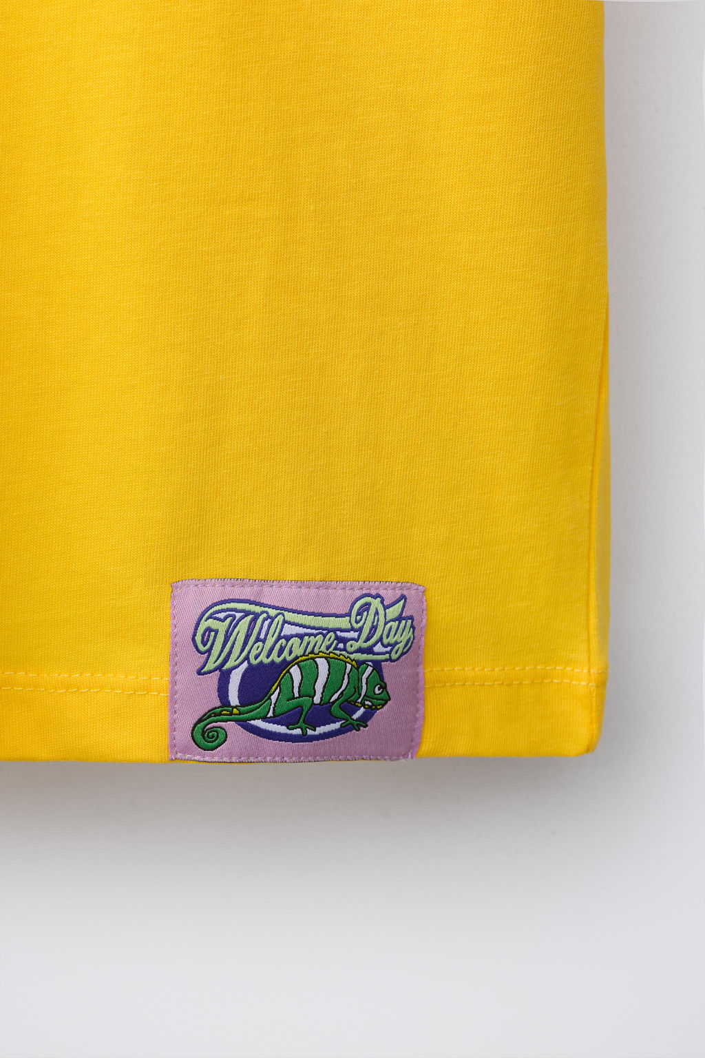 CAMISETA ESTAMPADO RELIEVE / Mostaza - Zara фото 5