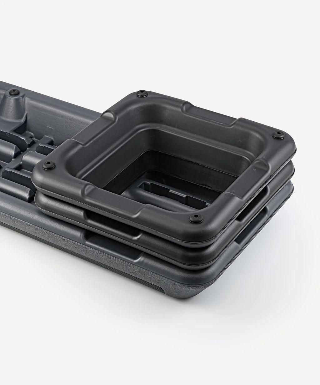 Степ-платформа быстросборная STARFIT SP-205 108х41,5х20 см, обрезиненная, 3-х уровневая  фото 3