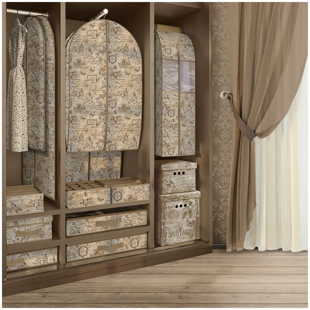 VAL VN-CB-S Кофр для хранения, малый, 35*30*20 см, VINTAGE, шт - Valiant фото 5