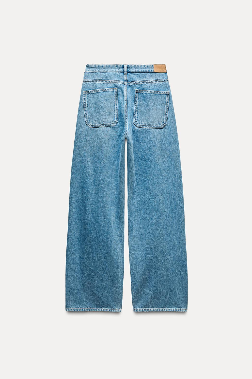 Z1975 LOOSE-FIT WIDE-LEG JEANS - Zara фото 3