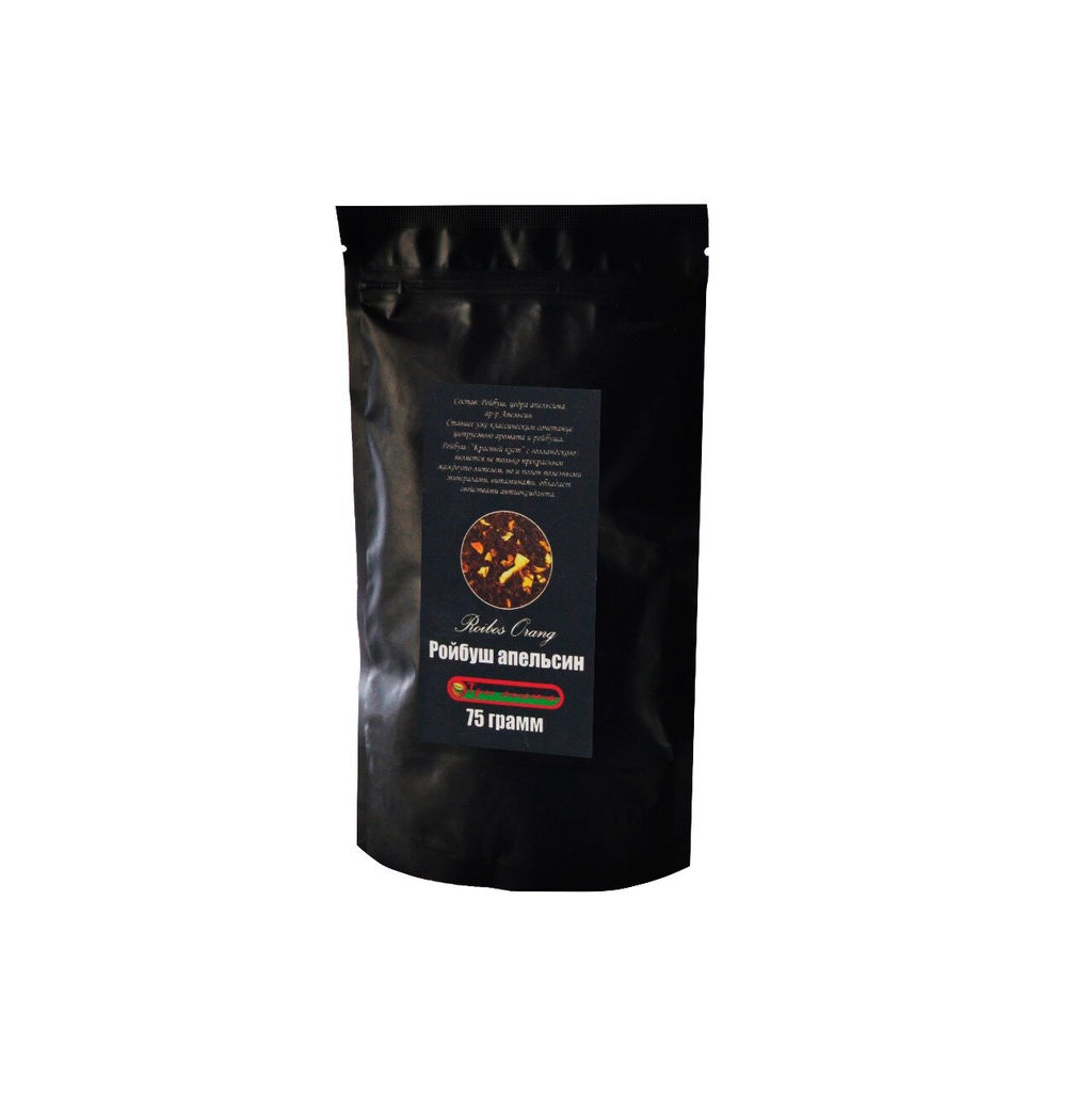 Три листа чай Ройбуш Апельсин