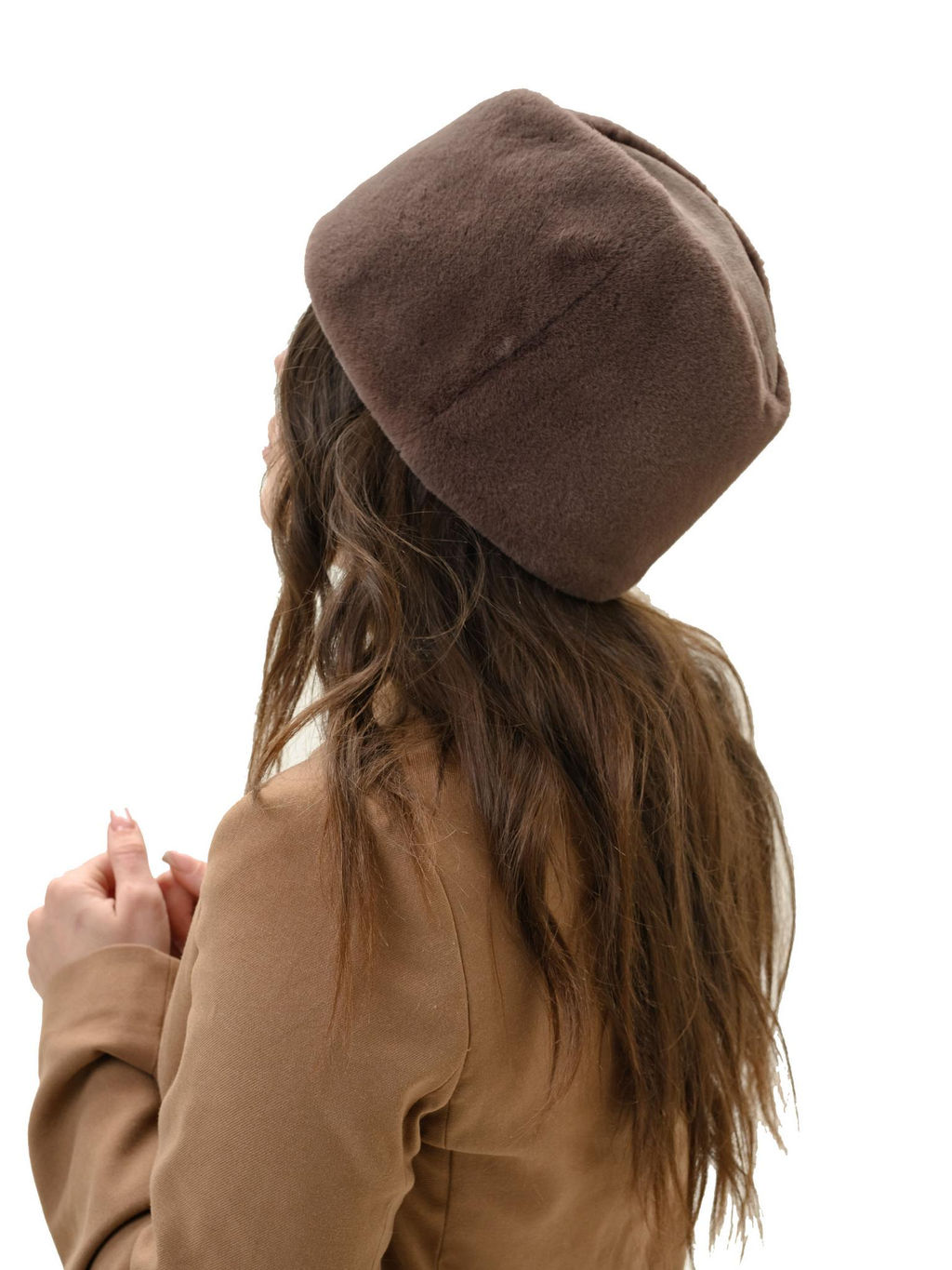 П26-23 Пилотка мех какао