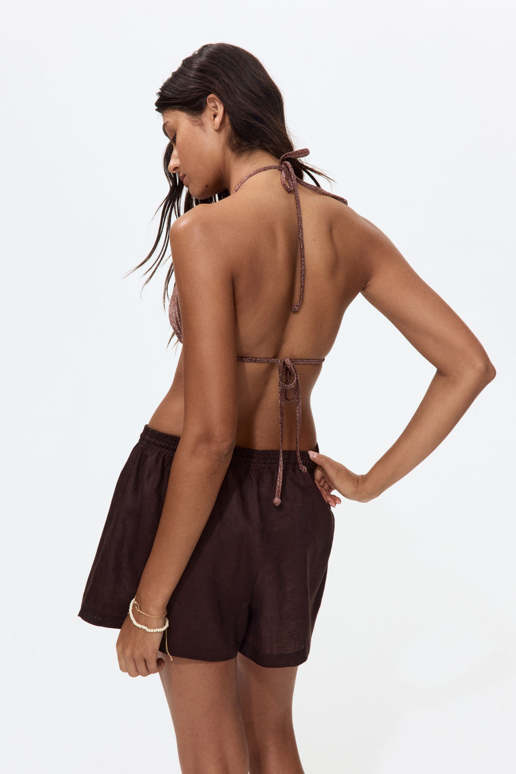 Shorts playeros de lino - H&m фото 6