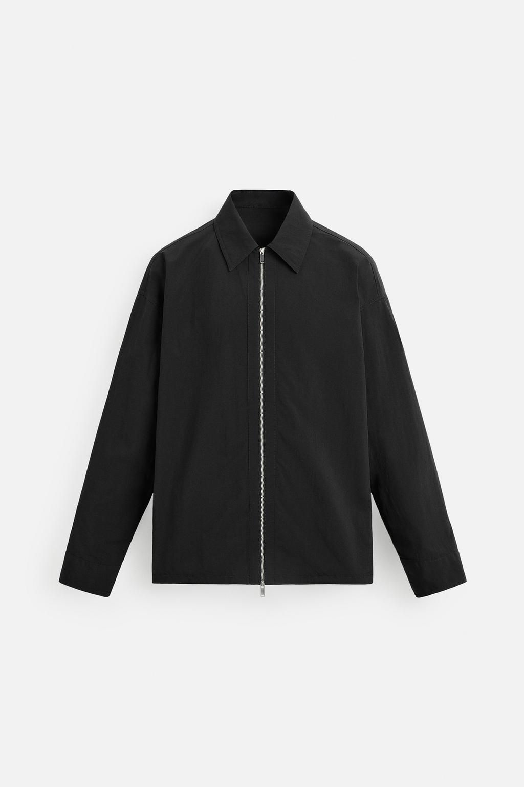 TECHNICAL OVERSHIRT WITH ZIP - Zara фото 15