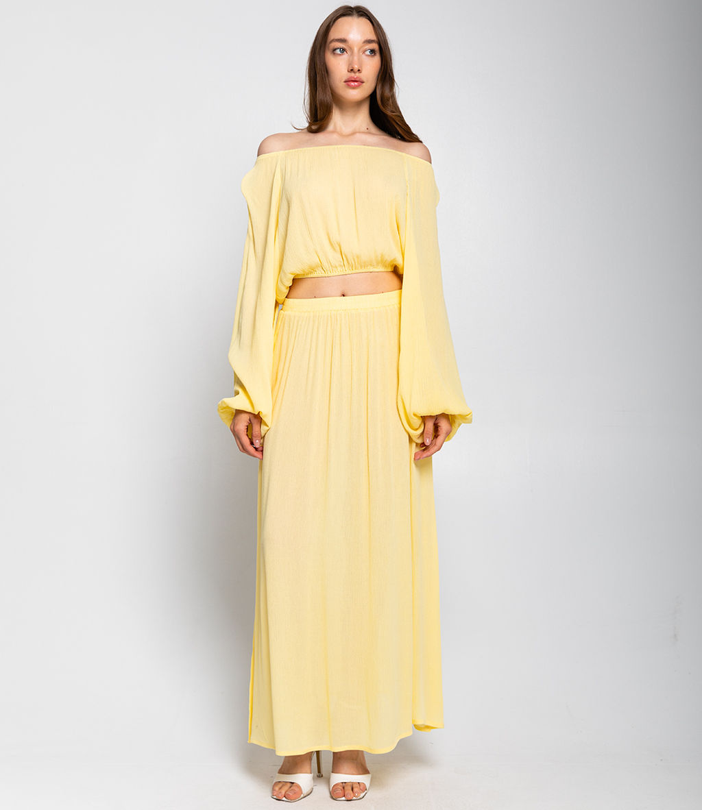 Костюм #ОКТ025015, жёлтый - Dommod фото 2