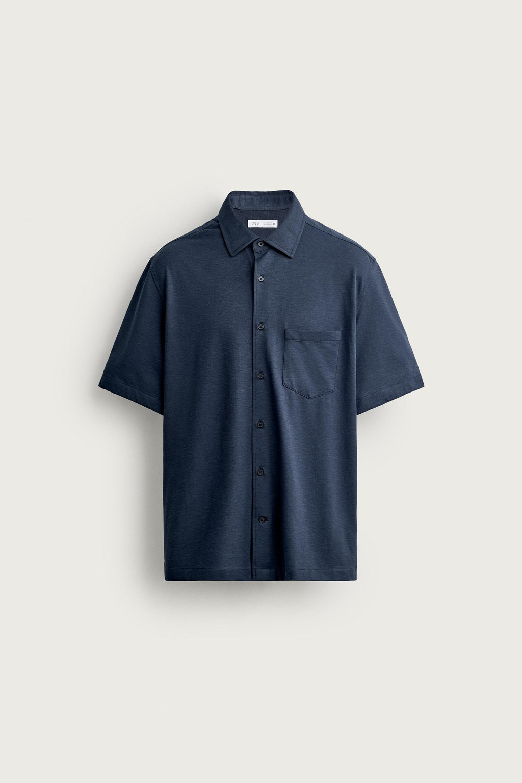 CAMISA REGULAR FIT CONFORT / Marino - Zara фото 7