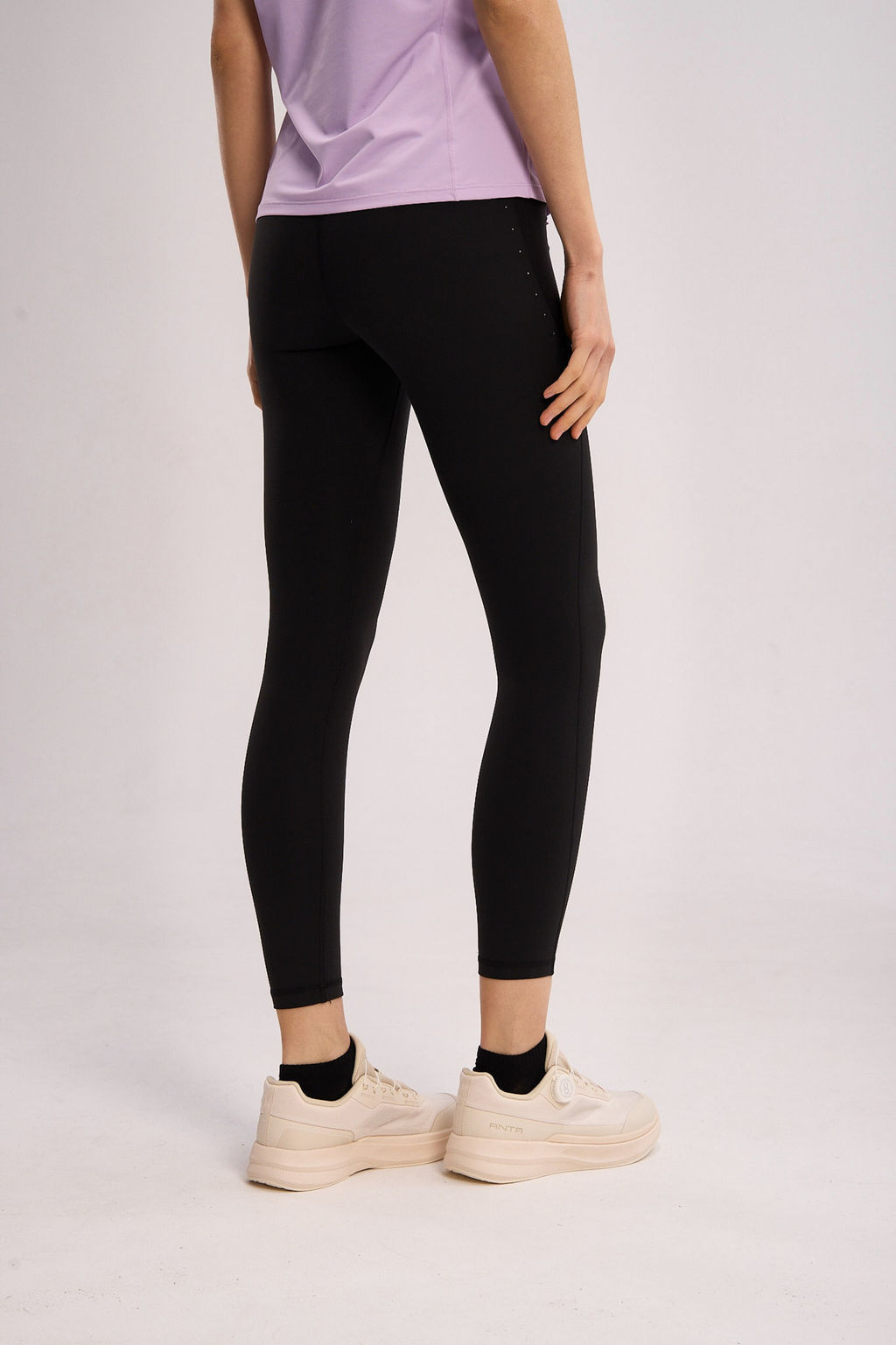 Тайтсы Черный ANTA RUNNING Tight Pants