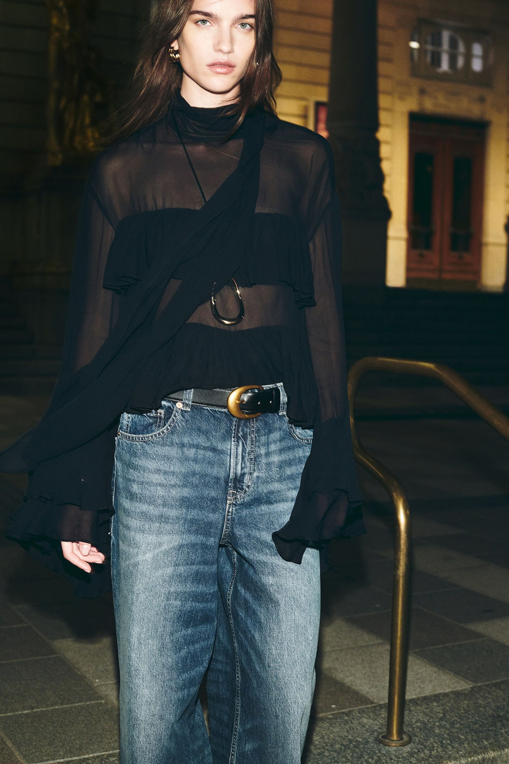 Baggy Regular Jeans - H&m фото 3