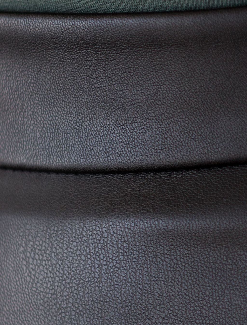 Расклешенная юбка из искусственной кожи - Vilatte фото 5