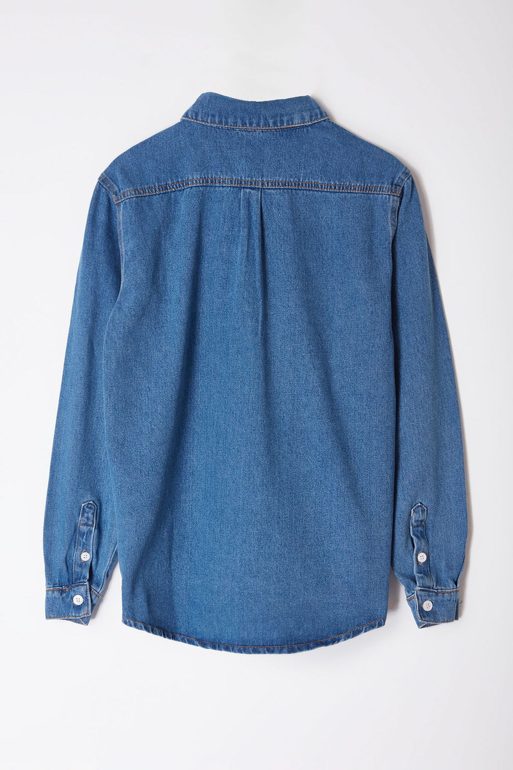 TRENDYOL MAN Antrasit %100 Pamuk Regular Fit Denim Kot Gomlek Ceket TMNAW25CE00001 - Trendyolmilla фото 7