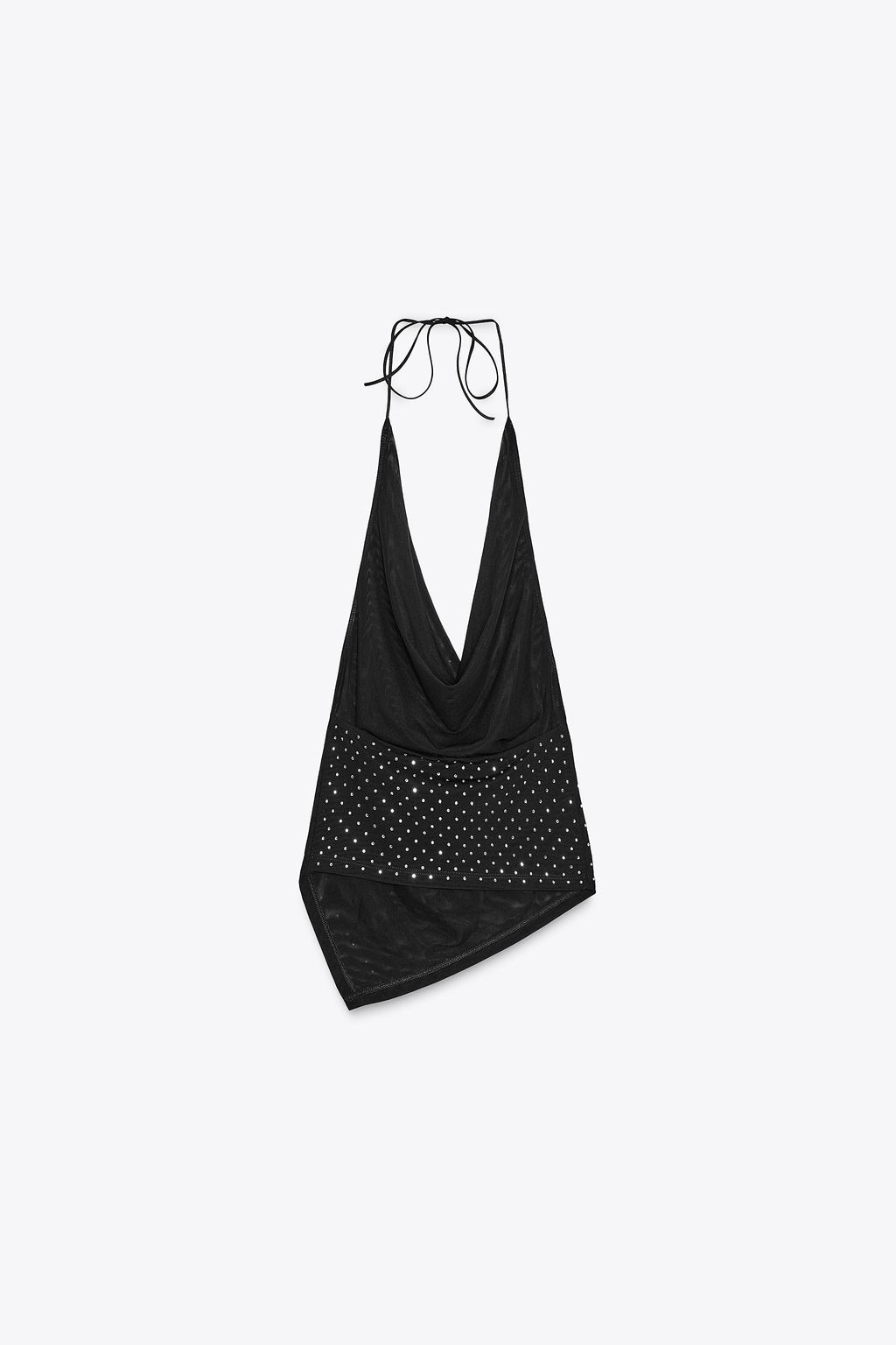 STRASS TULLE TOP - Zara фото 8