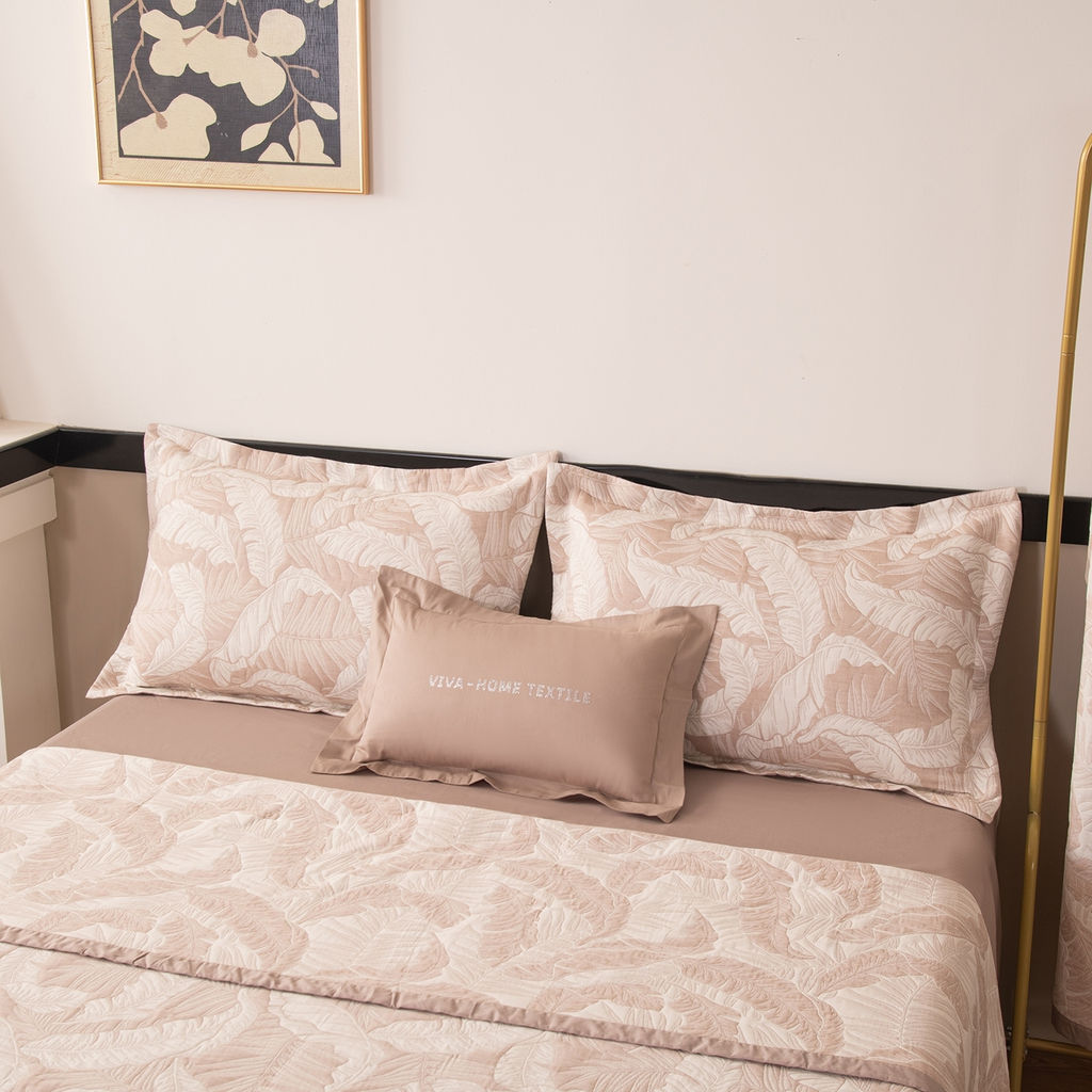 Комплект постельного белья Сатин Aurora Veil с Покрывалом AV002 Евро - Ситрейд фото 9