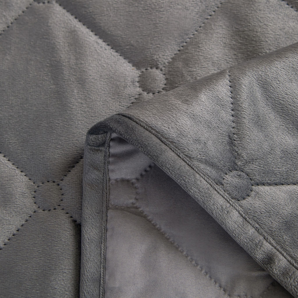 Велюровое покрывало ромб OVF043 240*260