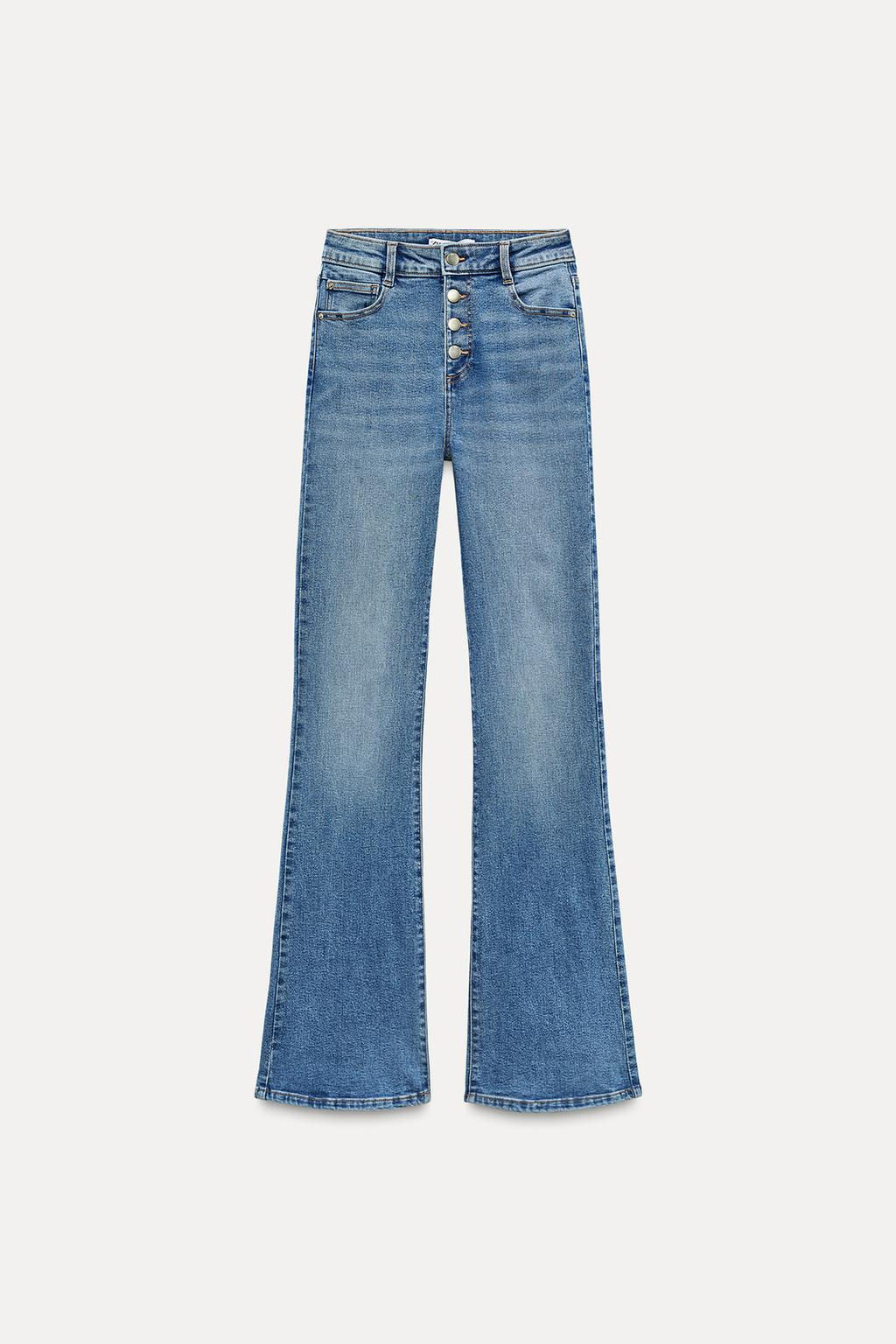 Z1975 FLARED HIGH-WAIST JEANS - Zara фото 18