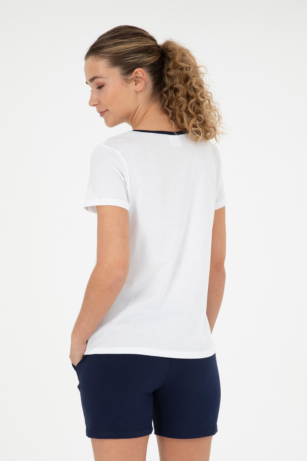 Женская белая футболка - U.s. polo assn фото 12