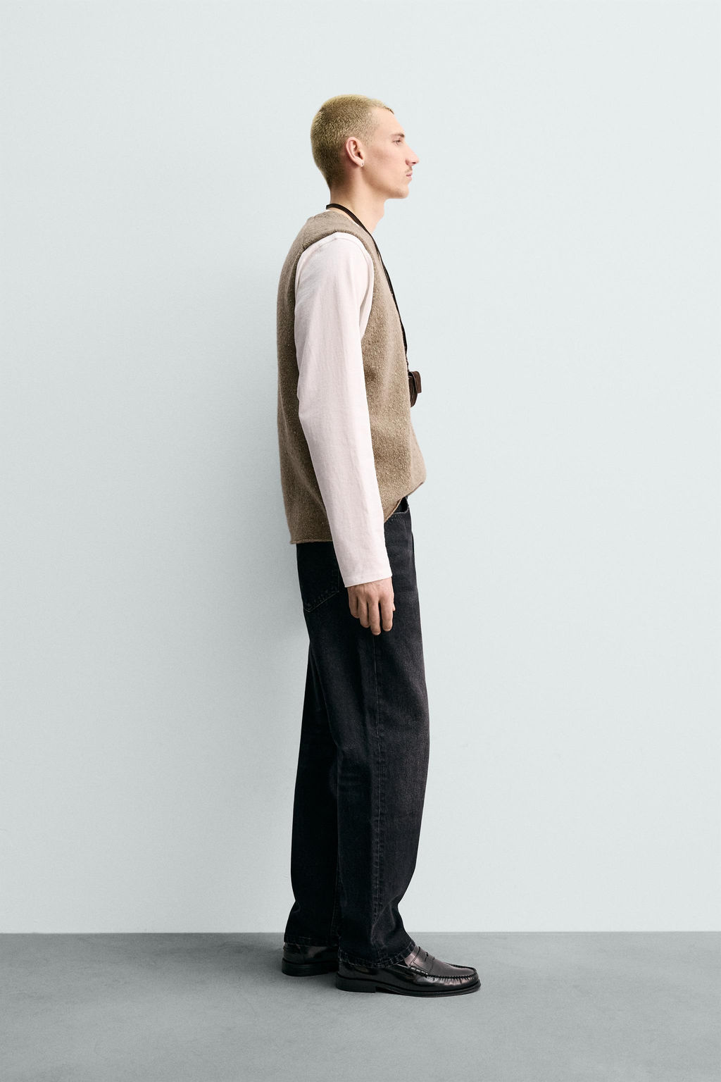 ORIGINS FLECKED KNIT VEST - Zara фото 12