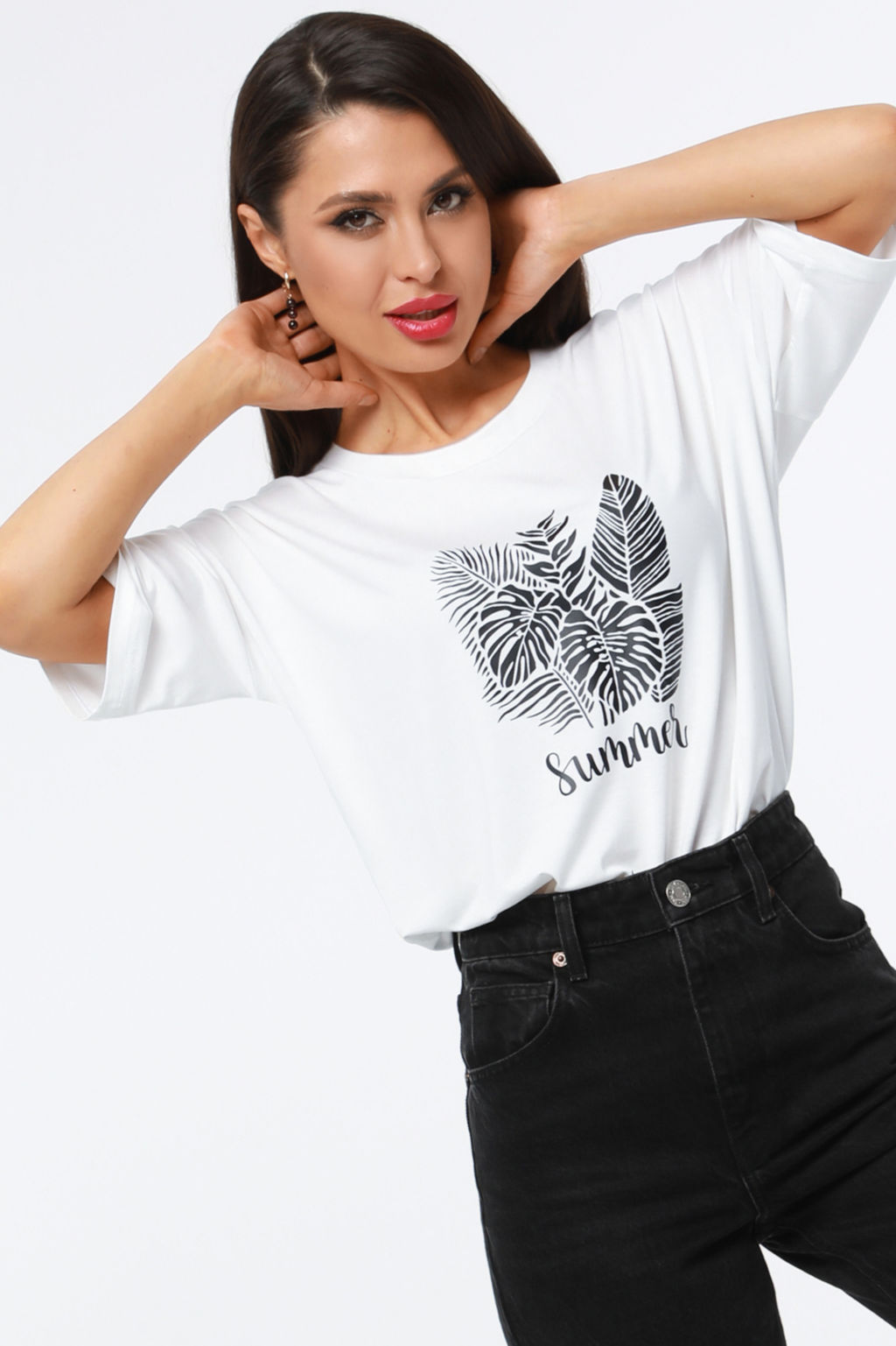 Футболка Нереально крутая, вайт - Dstrend фото 9