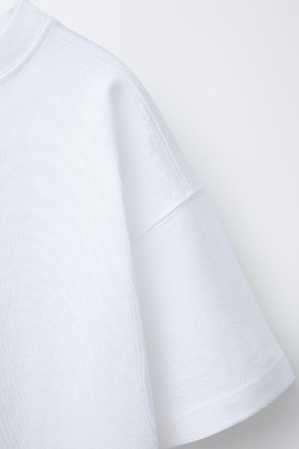 PLAIN MEDIUM WEIGHT T-SHIRT - Zara фото 4
