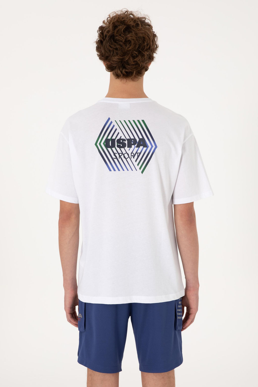 Erkek Comfort Fit Bisiklet Yaka Beyaz Ti__rt Sepette S_rpriz _ndirim - U.s. polo assn фото 5