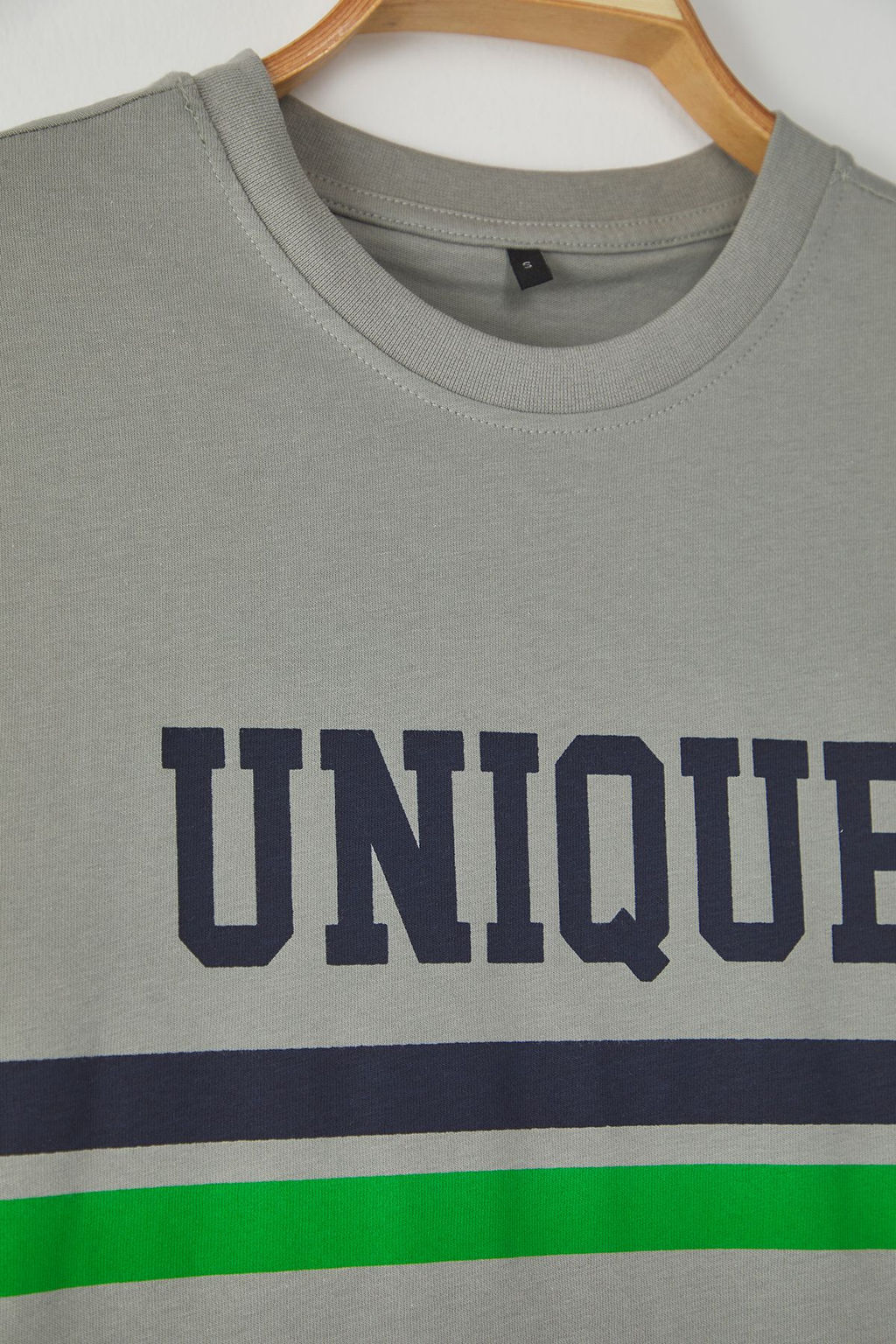 TRENDYOL MAN Gri Regular/Normal Kesim Kolej Bask?l? %100 Pamuk T-Shirt TMNSS20TS1836 - Trendyolmilla фото 16