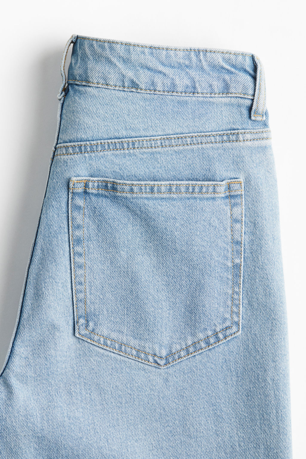Slim Straight High Ankle Jeans - H&m фото 8