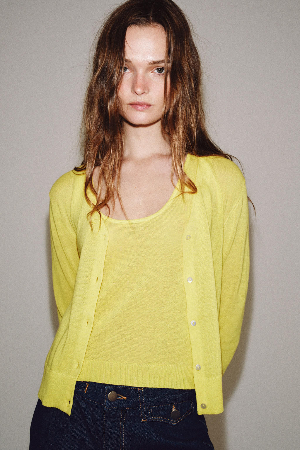 TOP PUNTO FINO / Amarillo