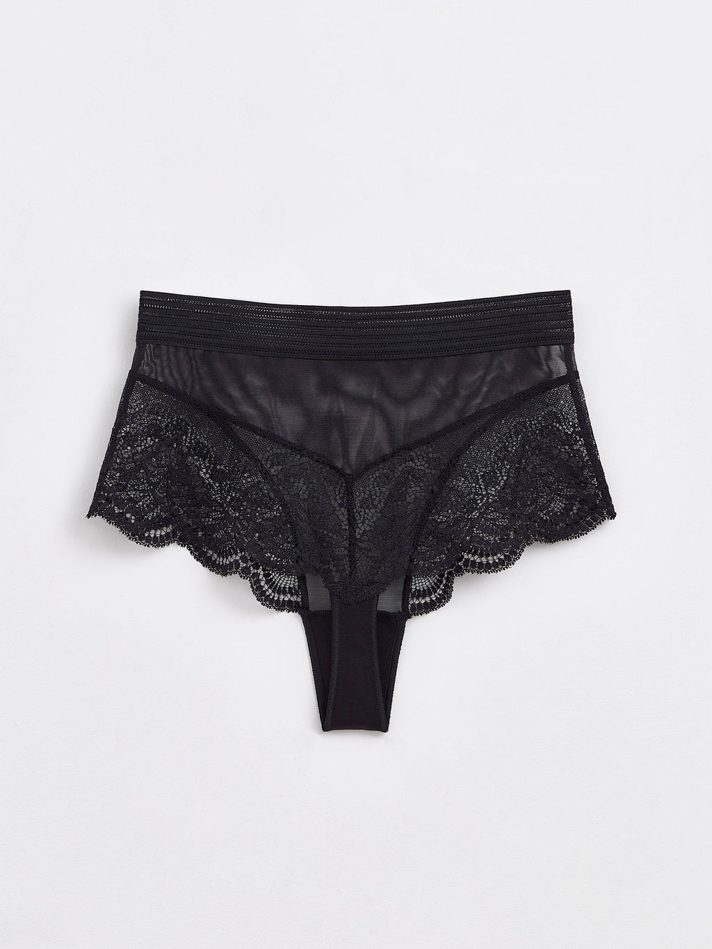 CONTE Трусы бразилиана BLACK SECRET LBR 1303 black - Conte elegant фото 4