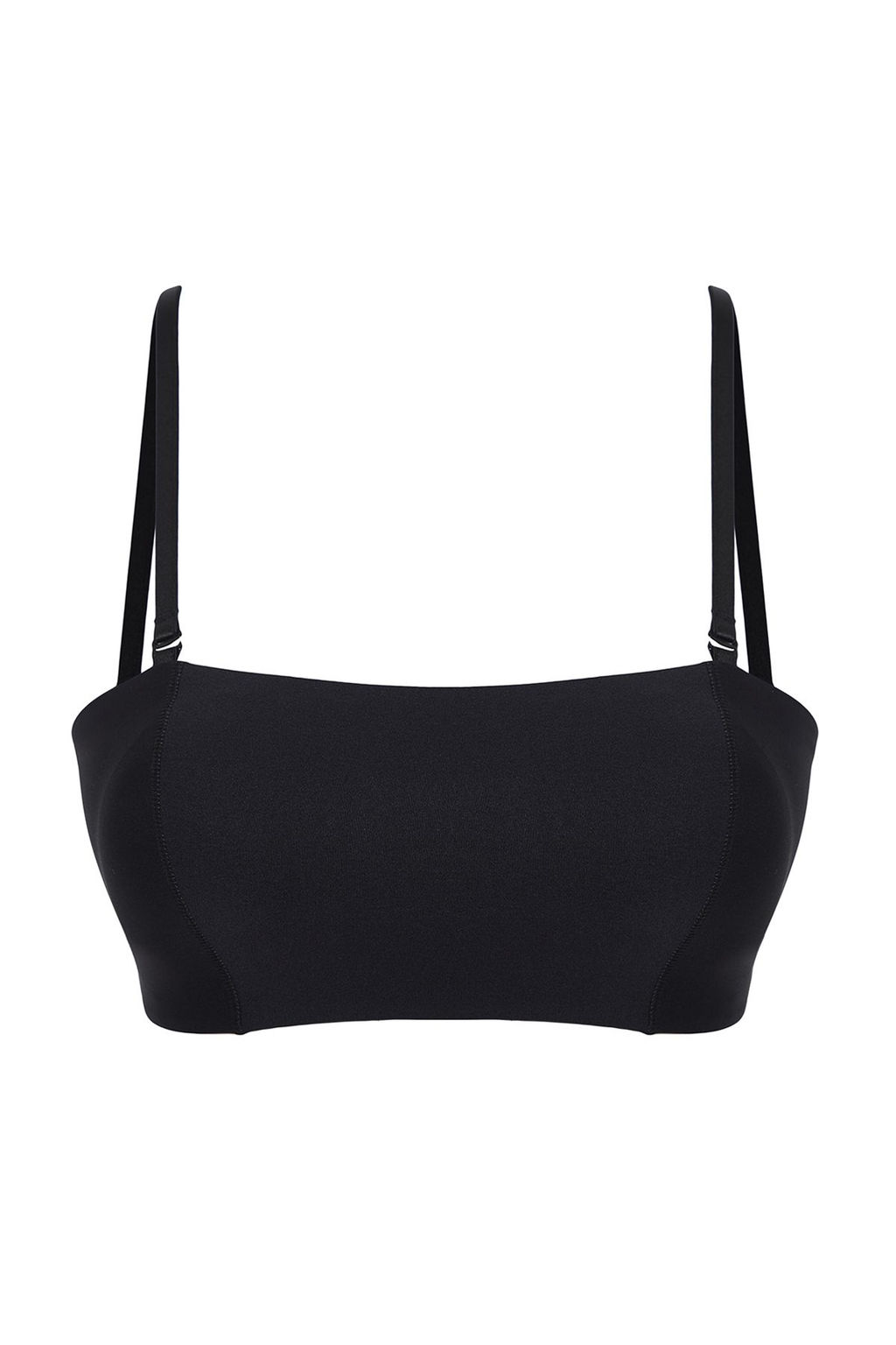 TRENDYOLMILLA Siyah Micro Balensiz Kapl? C?kar?labilir Ip Ask?l? Bandeu Orme Sutyen THMSS25SU00003  фото 5