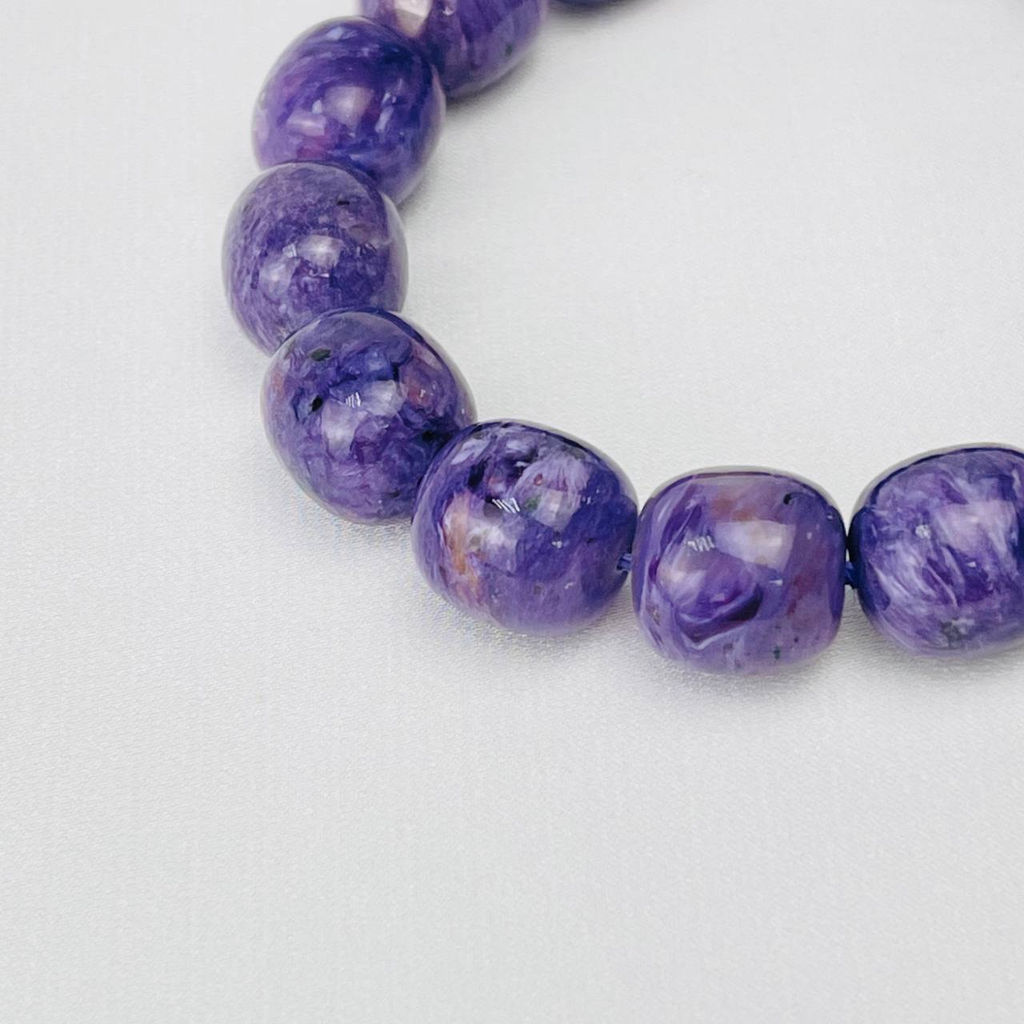 Браслет из Чароита 19 см - Радуга самоцветов фото 2