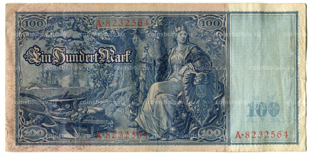 100 марок 1910 года Германия