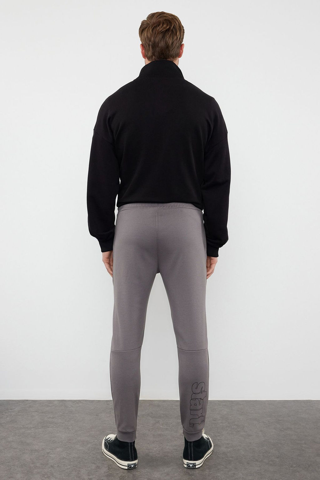 TRENDYOL MAN Fume %100 Pamuk Regular/Normal Kesim Dikis Detayl? Esofman Alt? TMNAW25EA00023 - Trendyolmilla фото 5