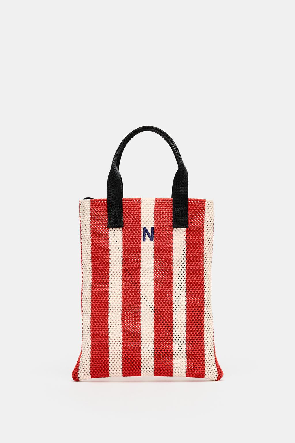 CUT-OUT EFFECT MINI TOTE BAG - Zara фото 8