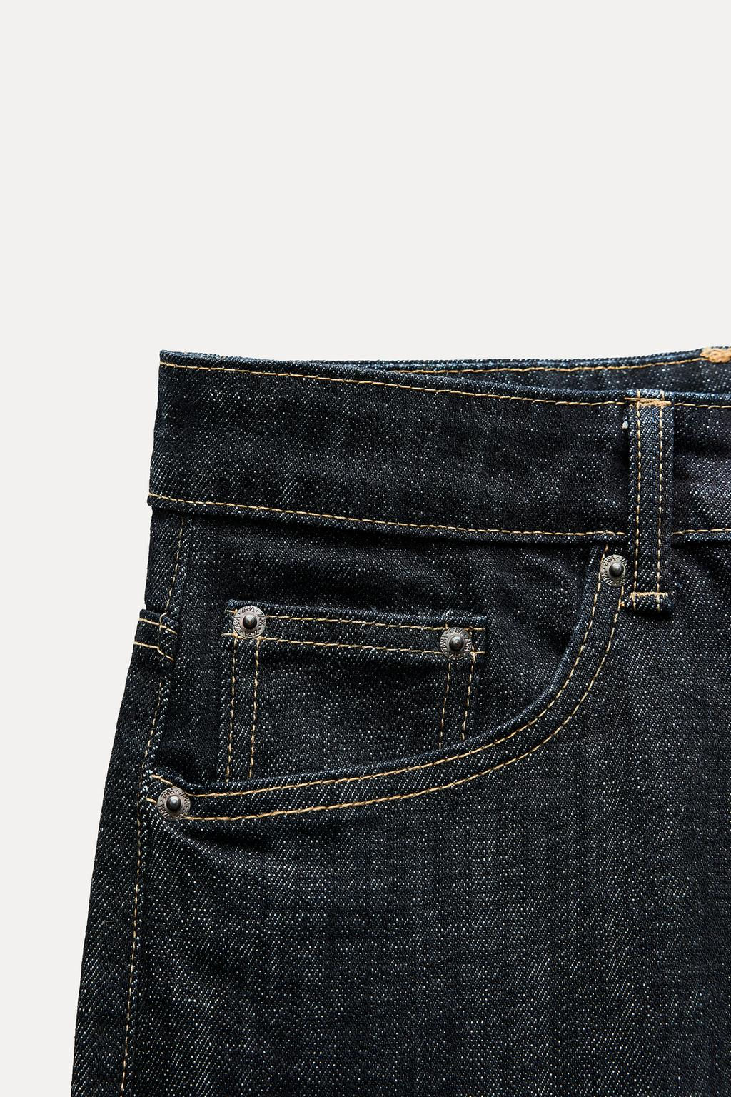 JEANS TRF STRAIGHT COMFORT HIGH WAIST - Zara фото 6