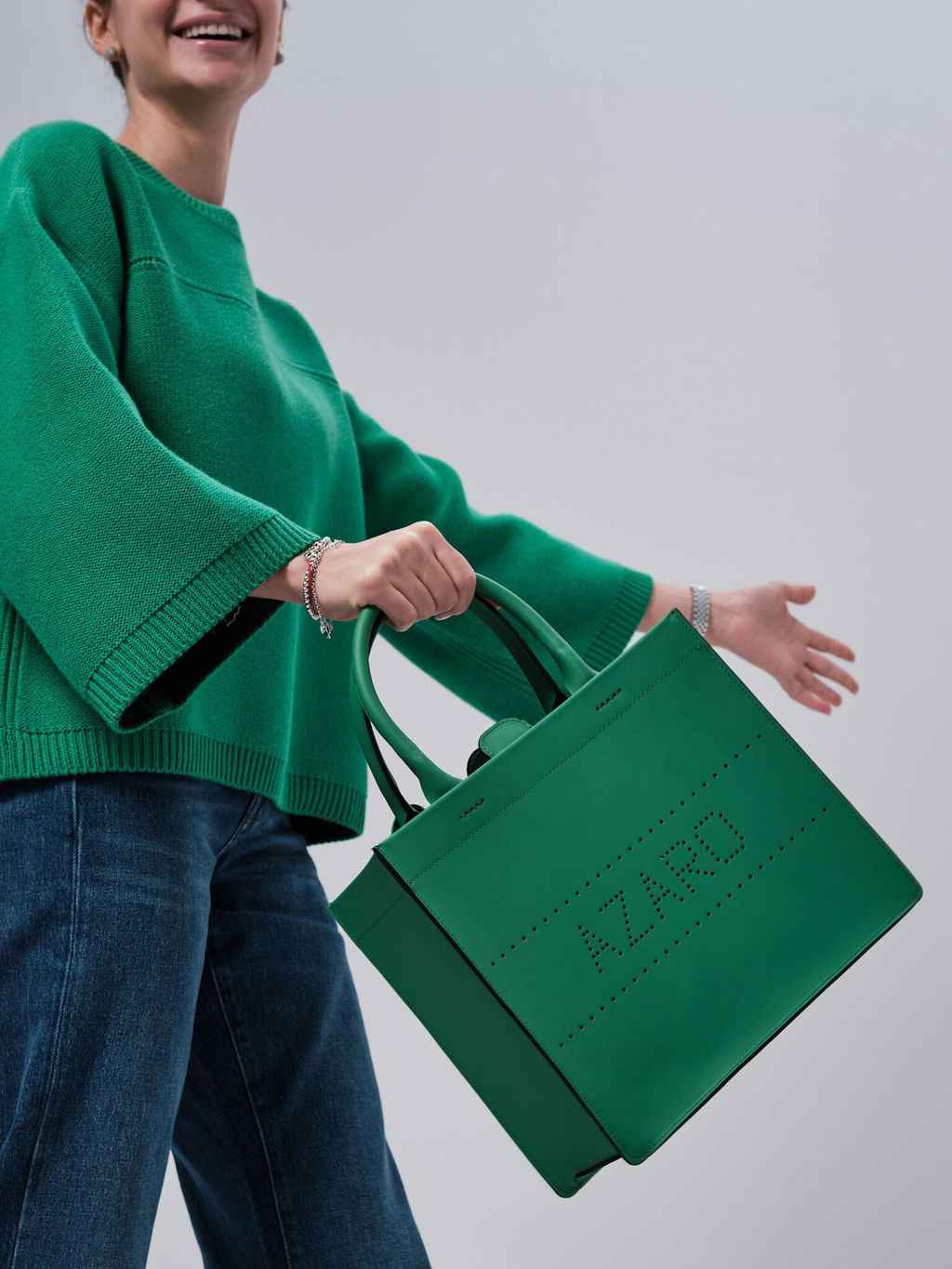 Сумка Azaro 30586 зеленая весна