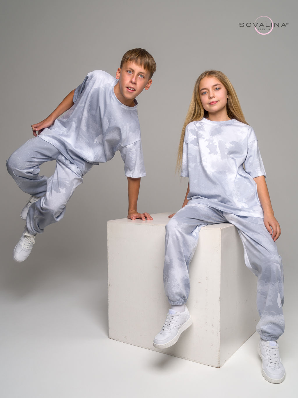 Костюм Daily men тайдай серый MAX - Sovalina фото 8