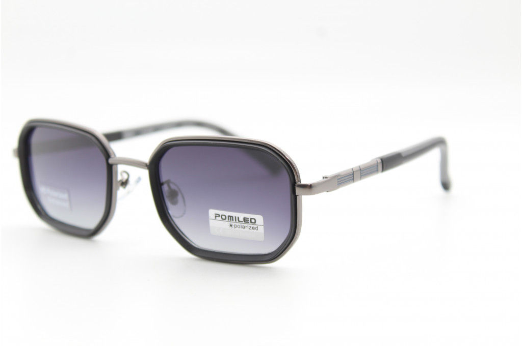 Солнцезащитные очки POMILED (Polarized) 08251 56-20-135 С11-124 мешочком