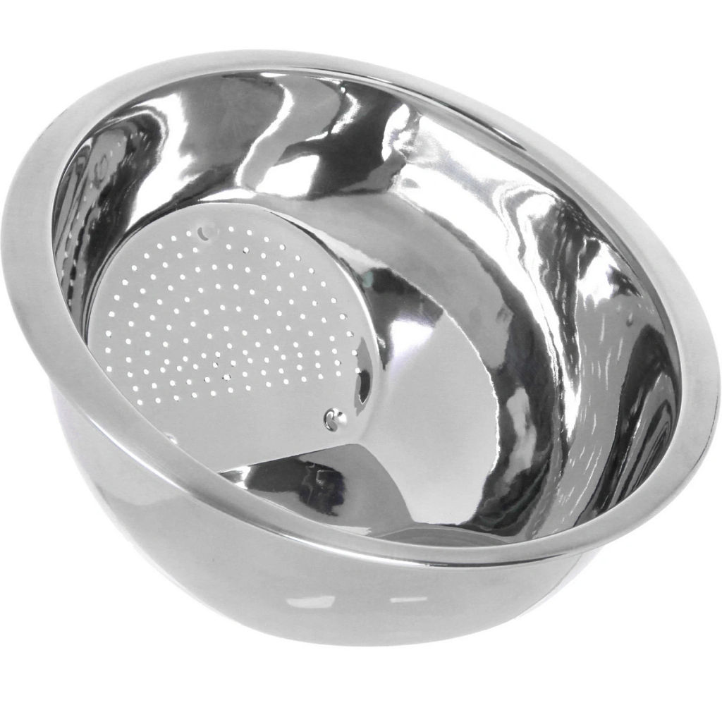 Дуршлаг из нержавеющей стали для риса 3л 25см