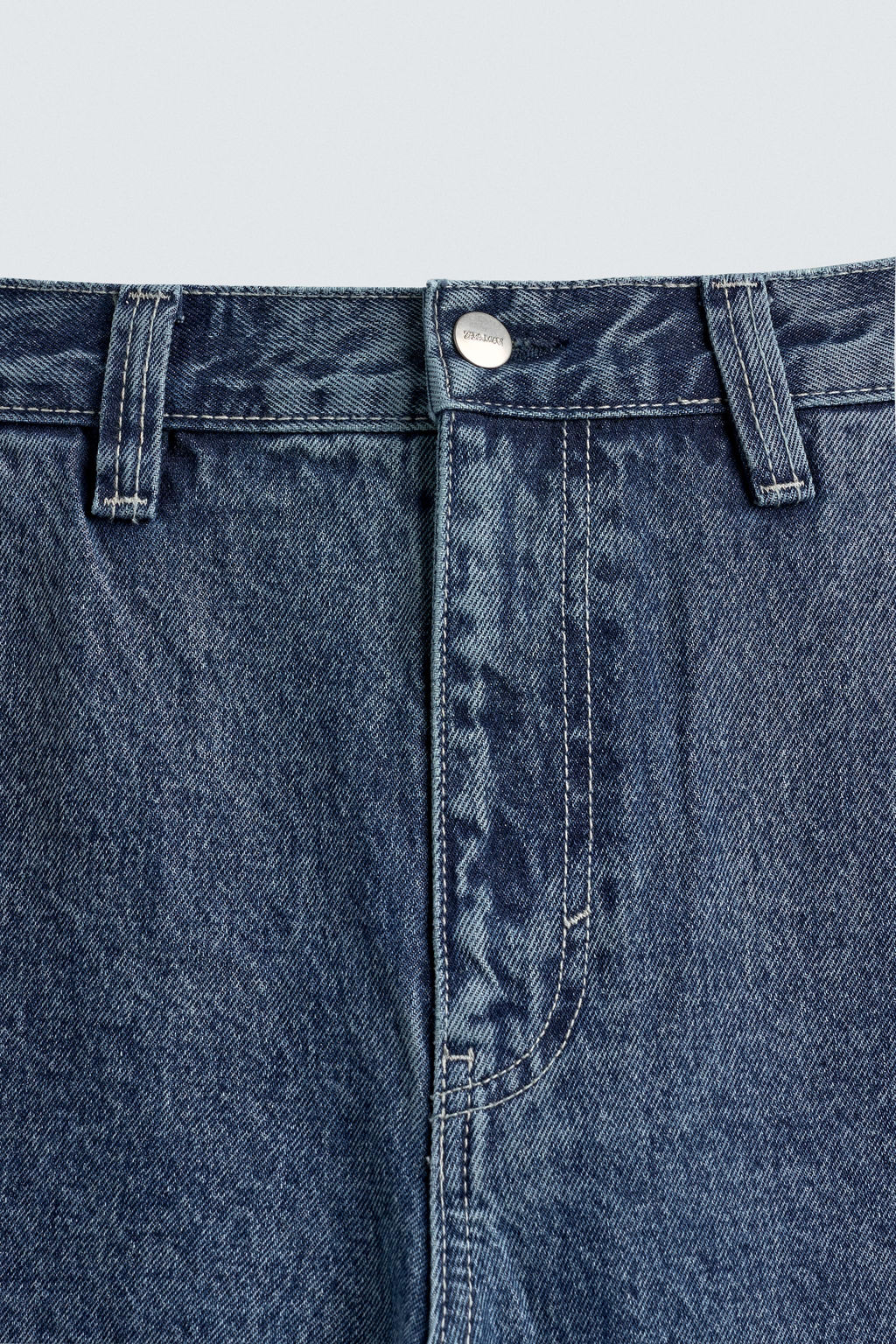 DENIM CHINO TROUSERS - Zara фото 10