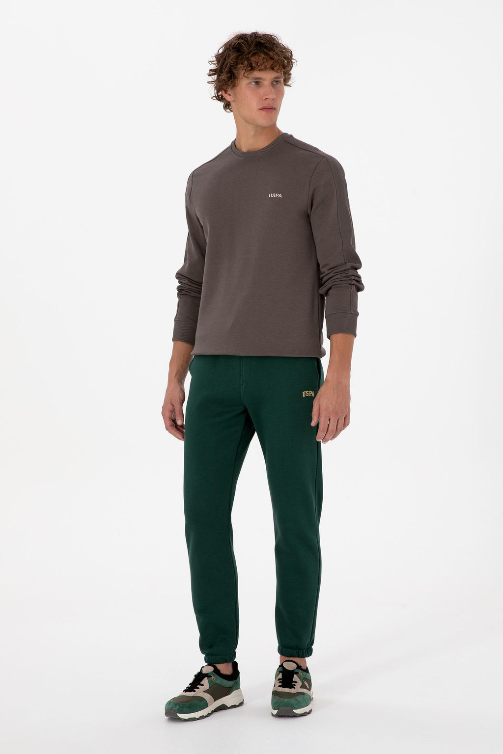 Erkek Vizon Sweatshirt Sepette S_rpriz _ndirim - U.s. polo assn фото 4