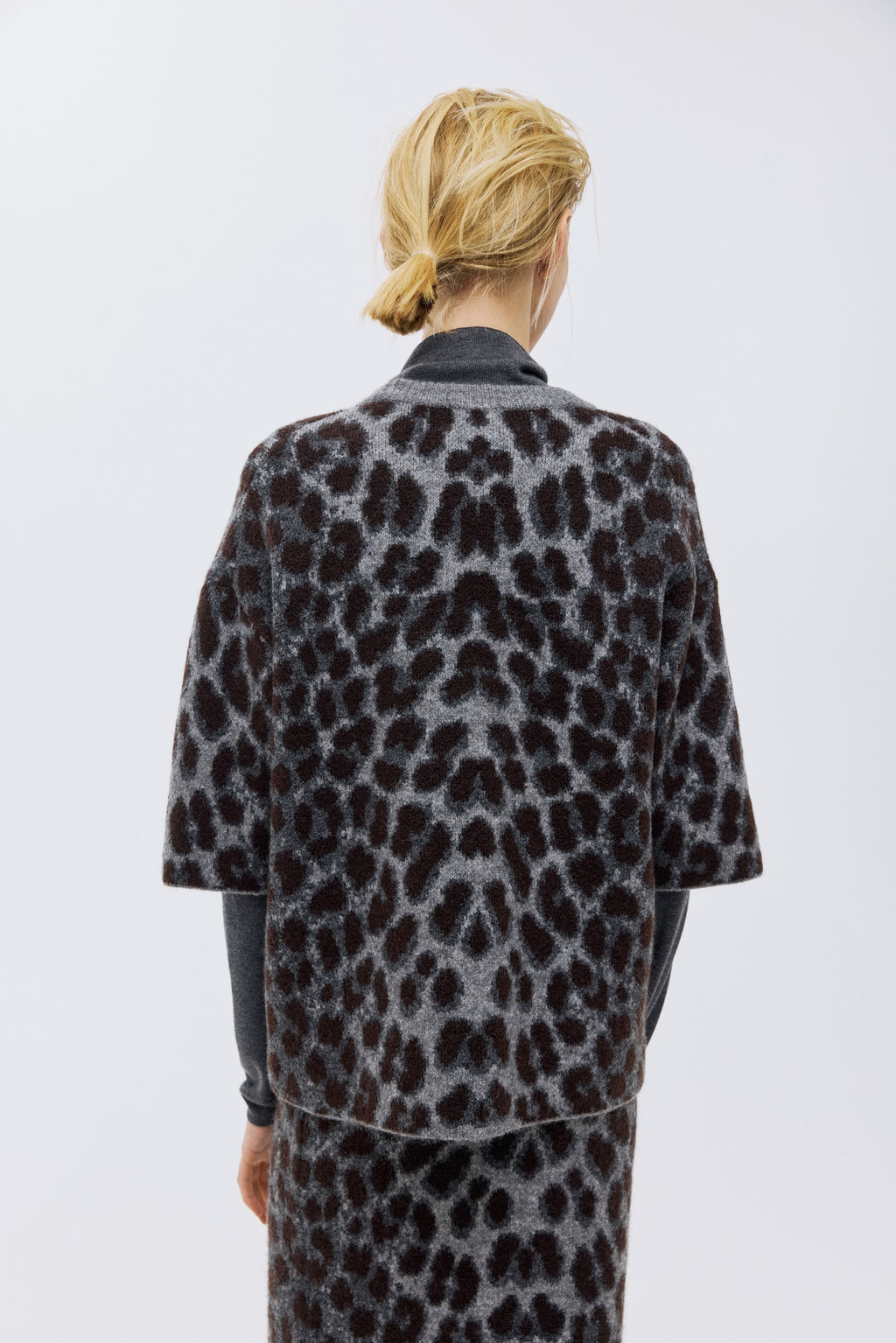 Jersey boxy en punto jacquard - H&m фото 4