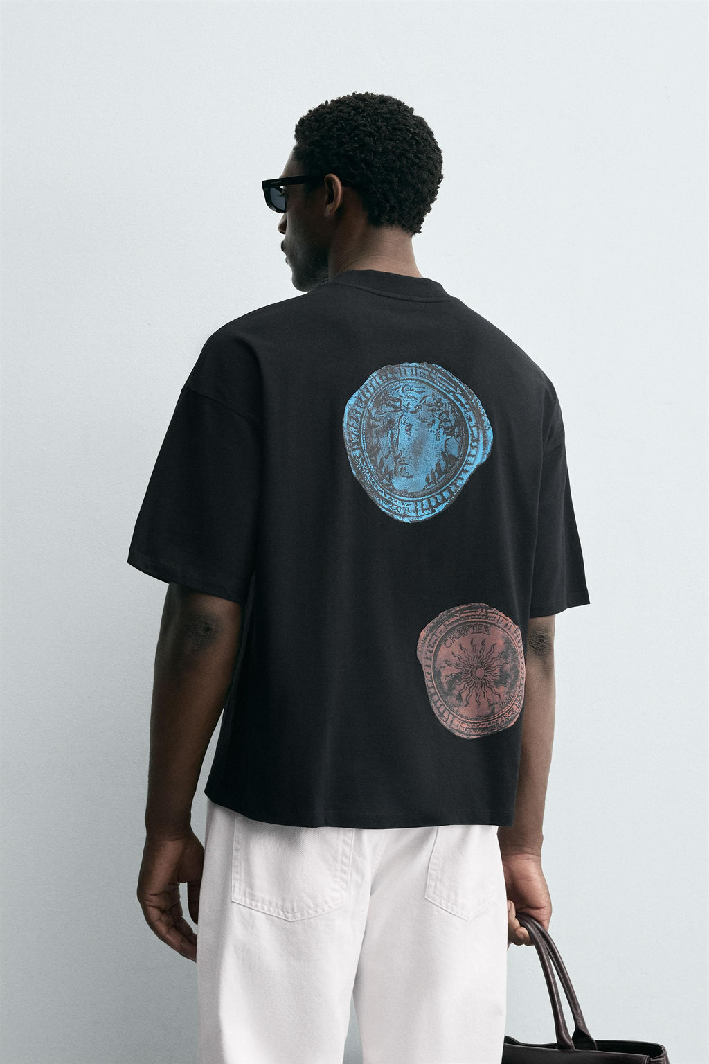 COIN PRINT T-SHIRT - Zara фото 3