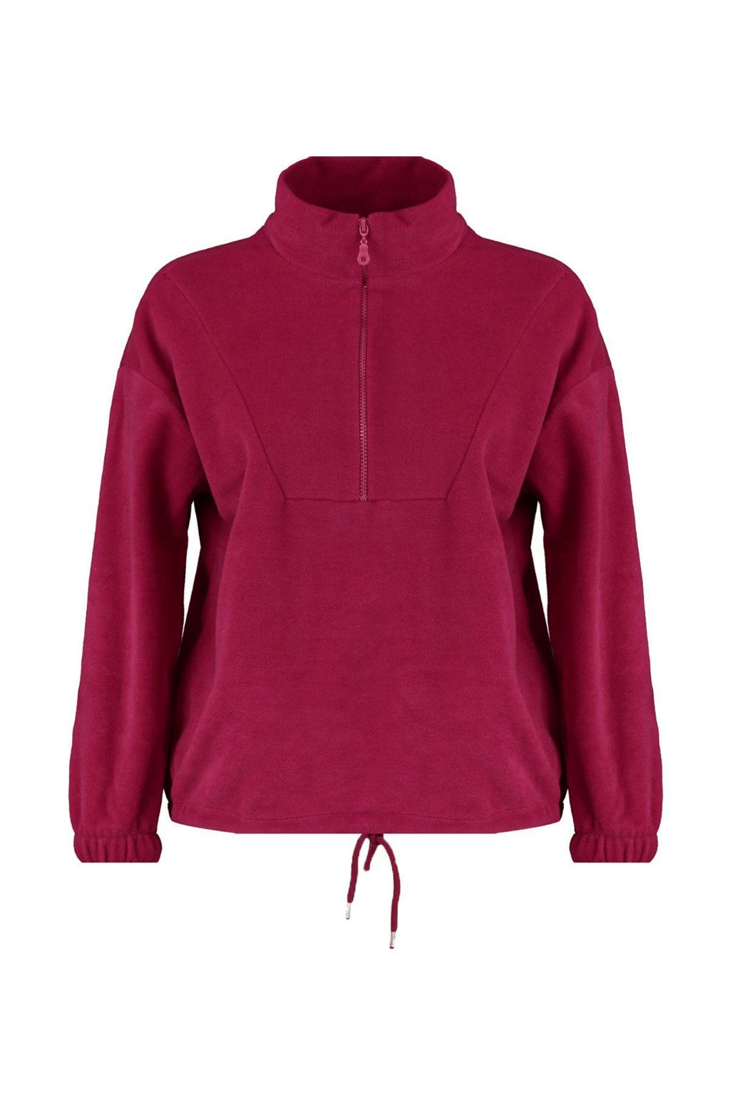 Bordo Fermuar Detayl? Polar Orme Sweatshirt TWOAW21SW0758