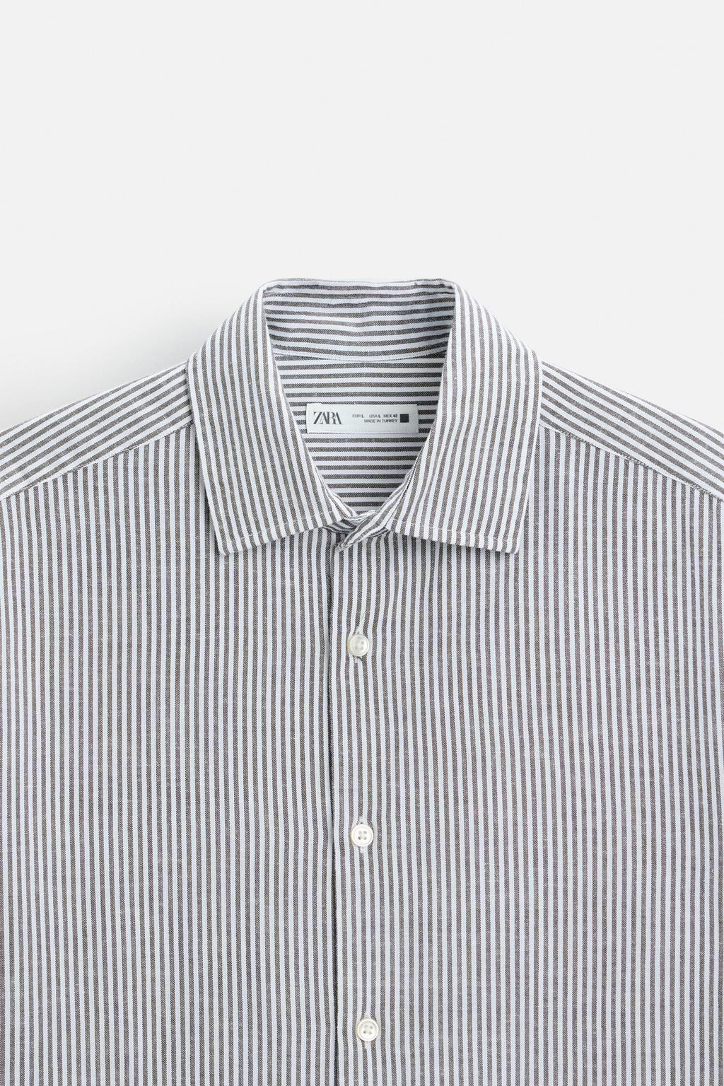 STRIPED SHIRT - Zara фото 8