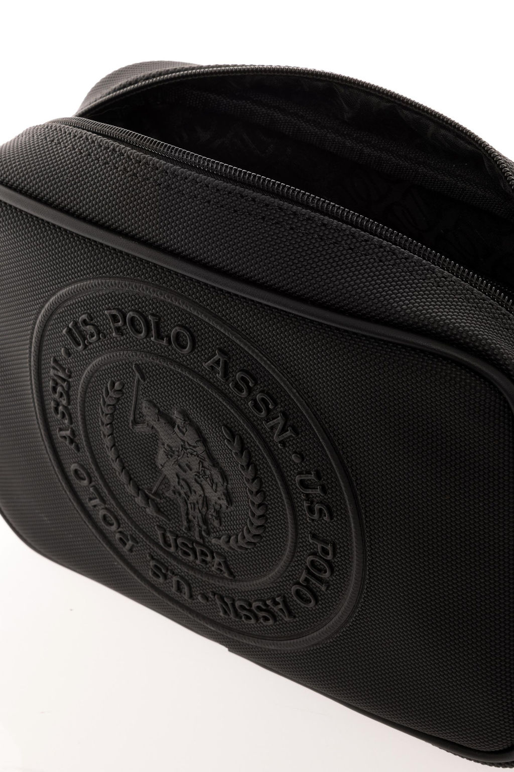 U. S. Polo Assn / Женская черная сумка через плечо - U.s. polo assn фото 5