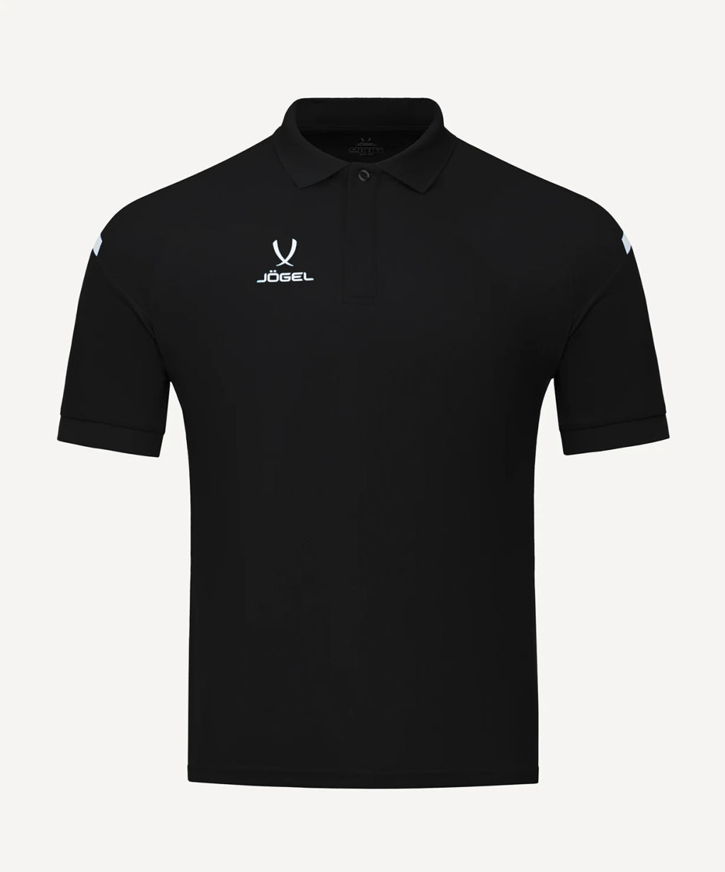 Поло JOGEL CAMP 2 Poly Polo, черный  фото 2