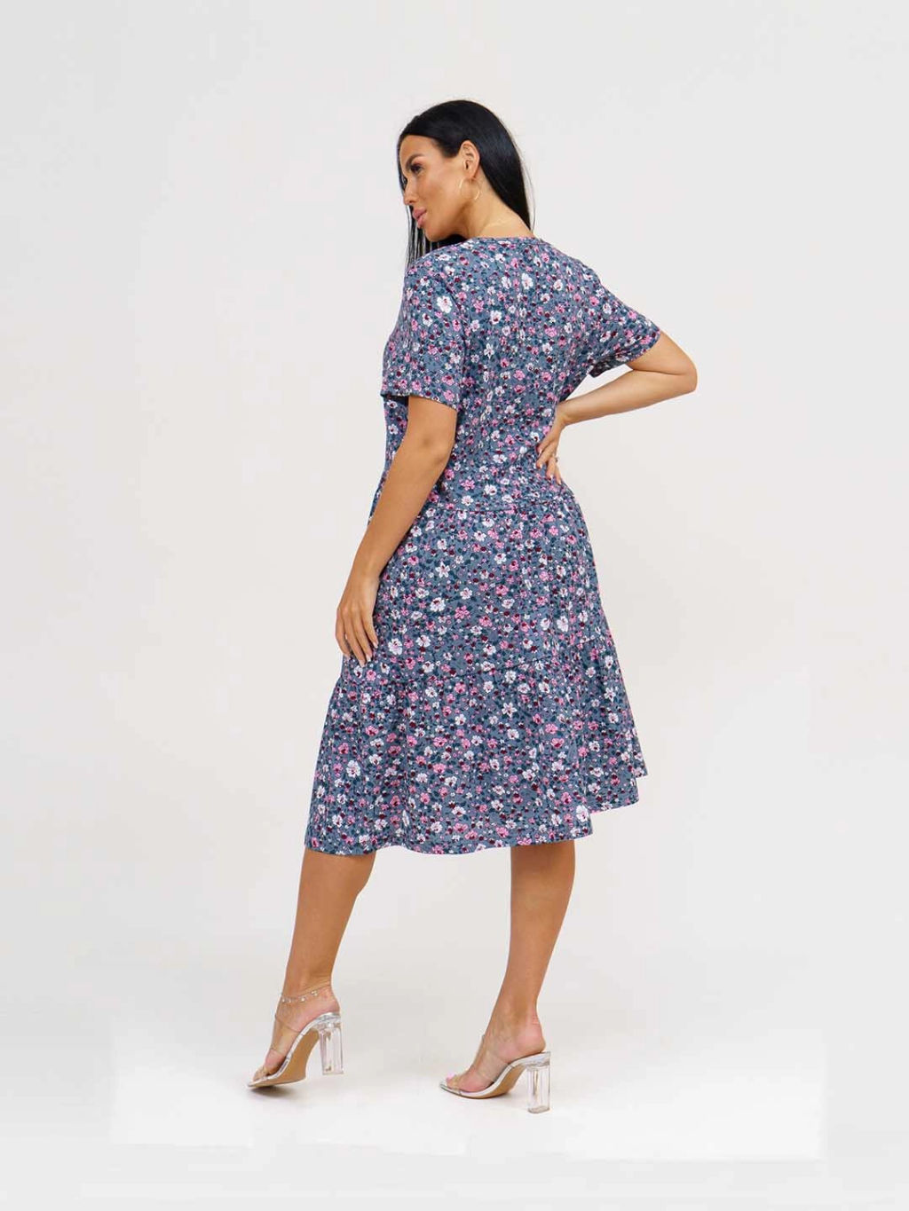 Платье женское, цвет зеленый